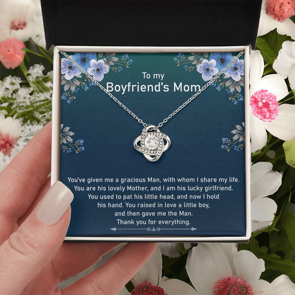 Almost Sold Out To My Boyfriend's Mom - Love Knot Necklace Love Knot Necklace