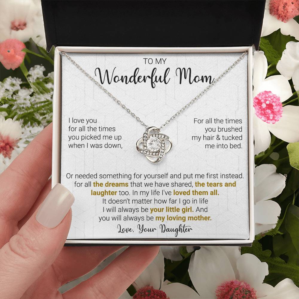 Gift For Mom - The Lau Love Knot Necklace