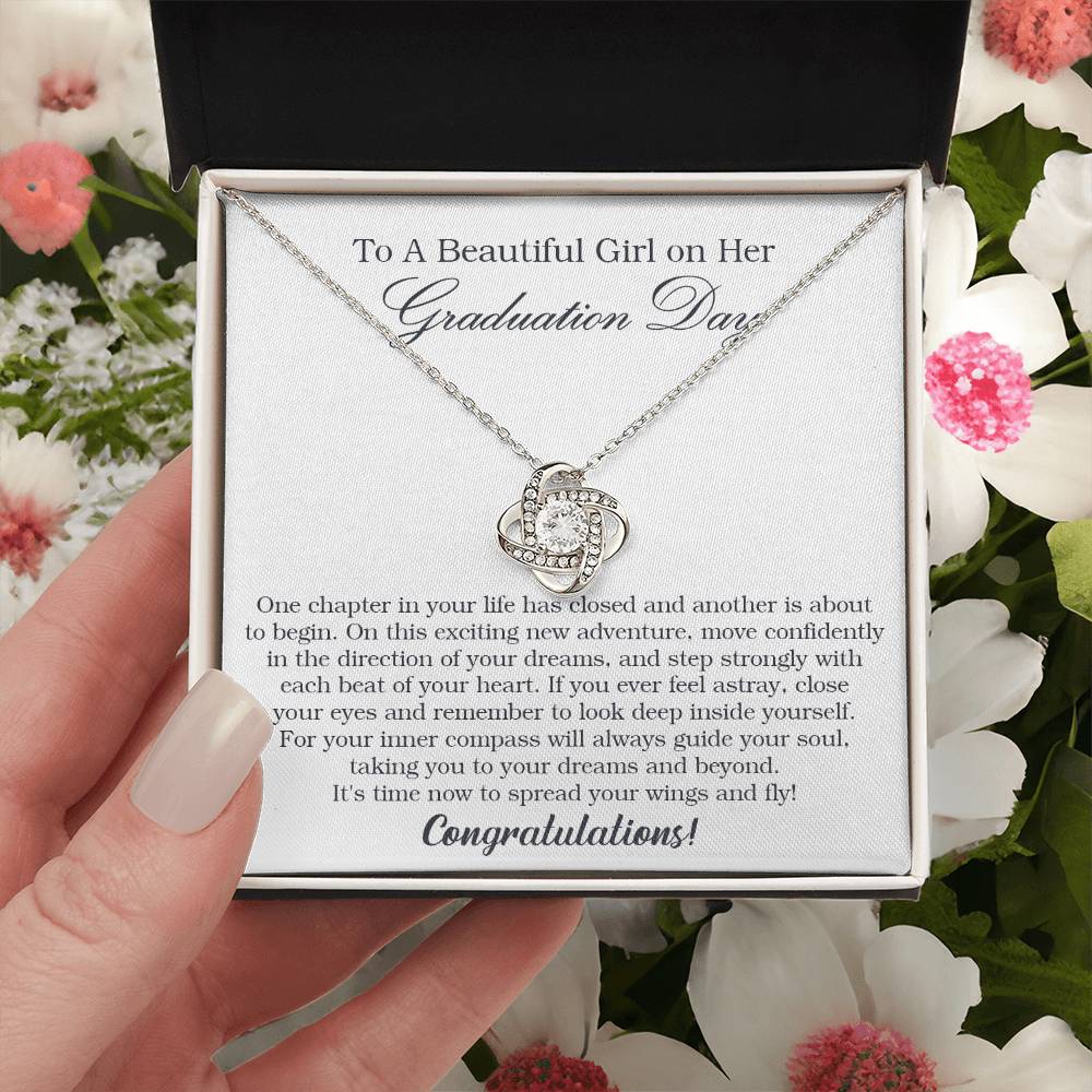 Graduation Gift For Her College Graduation Gift For Her High School Senior Graduation Class Of 2022 Love Knot Necklace