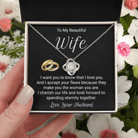 Gift For Wife Ideas - Love Knot Necklace Love Knot Necklace