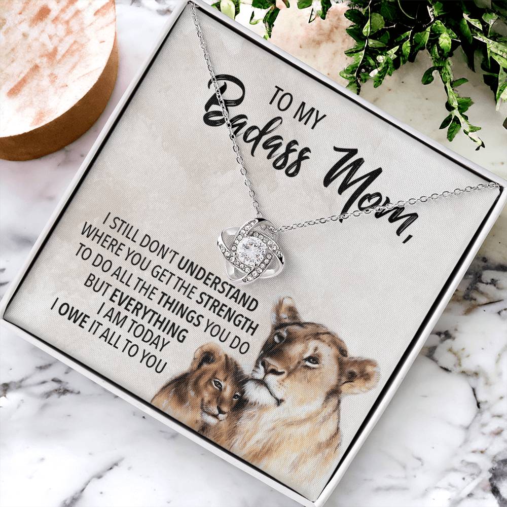 Perfect Mother&#39;s Day Gift Love Knot Necklace
