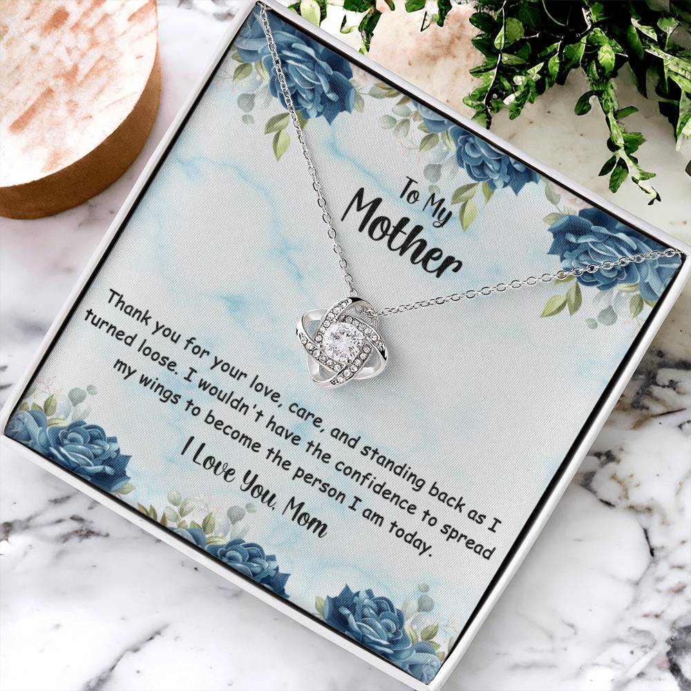 Mother&#39;s Day Or Just To Say I Love You Mom - Love Knot Necklace - 21 Love Knot Necklace