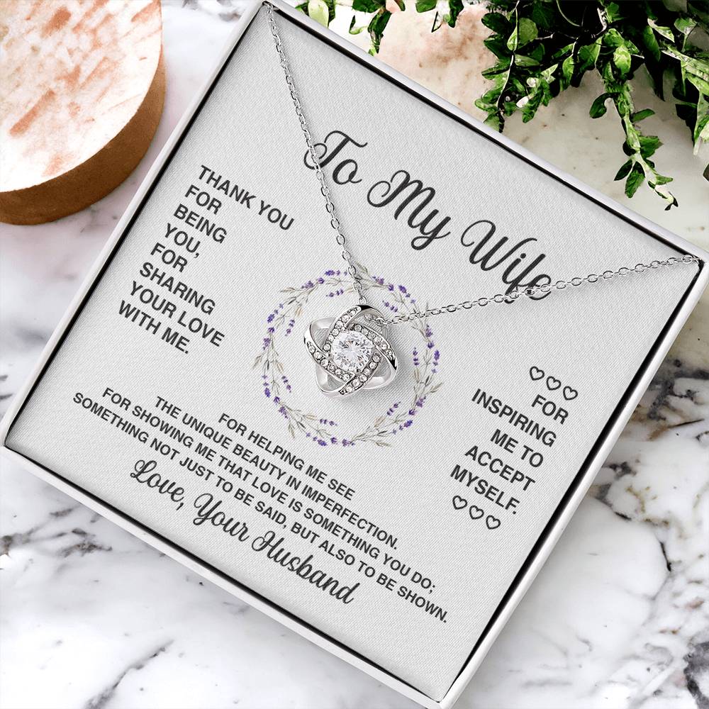 Delivery By Mother&#39;s Day Wf033   Gift Fo Love Knot Necklace