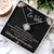The  Ex-Wife Divorced Departing Gift Former Wife For My Ex Birthday Mother's Day Breakup G Love Knot Necklace