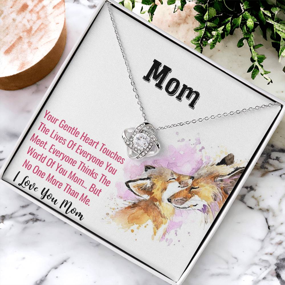 Mother&#39;s Day Mom&#39;s Birthday Or Just Time To Say I Love You Mom - 12 Love Knot Necklace