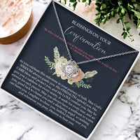 Confirmation Gifts For Girls Customize Gifts For Her Confirmation Ne Love Knot Necklace