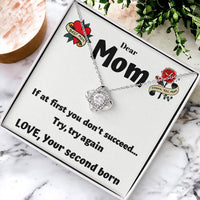 Try Again Love Knot Necklace