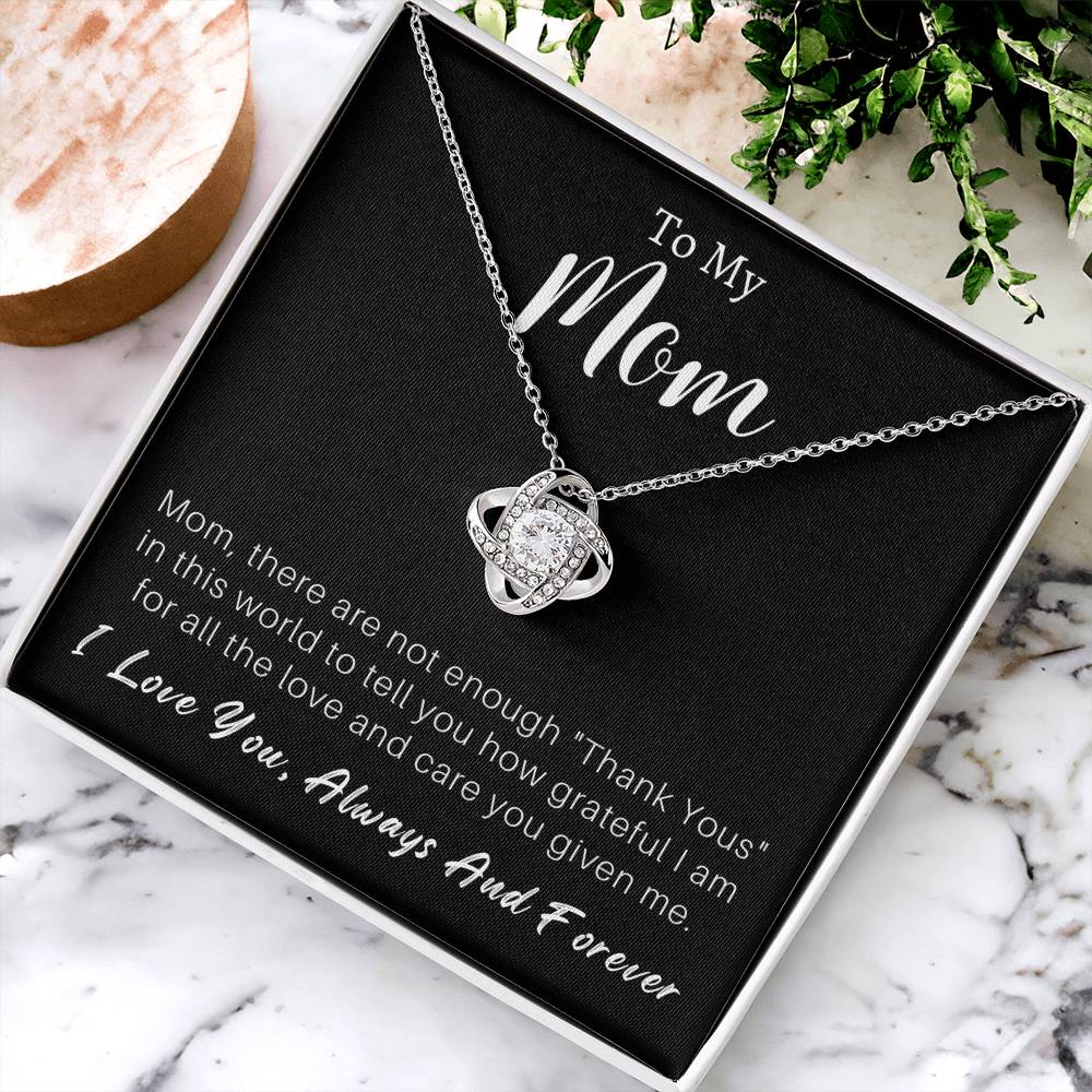 Mother&#39;s Day Or Just To Say I Love You - Love Knot Necklace - 22 Love Knot Necklace