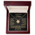 Gift For Mom From Son - Without You There Is No Me Gold Necklace Love Knot Necklace