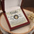 To My Daughter - Follow Your Dreams - Gift Ne Love Knot Necklace