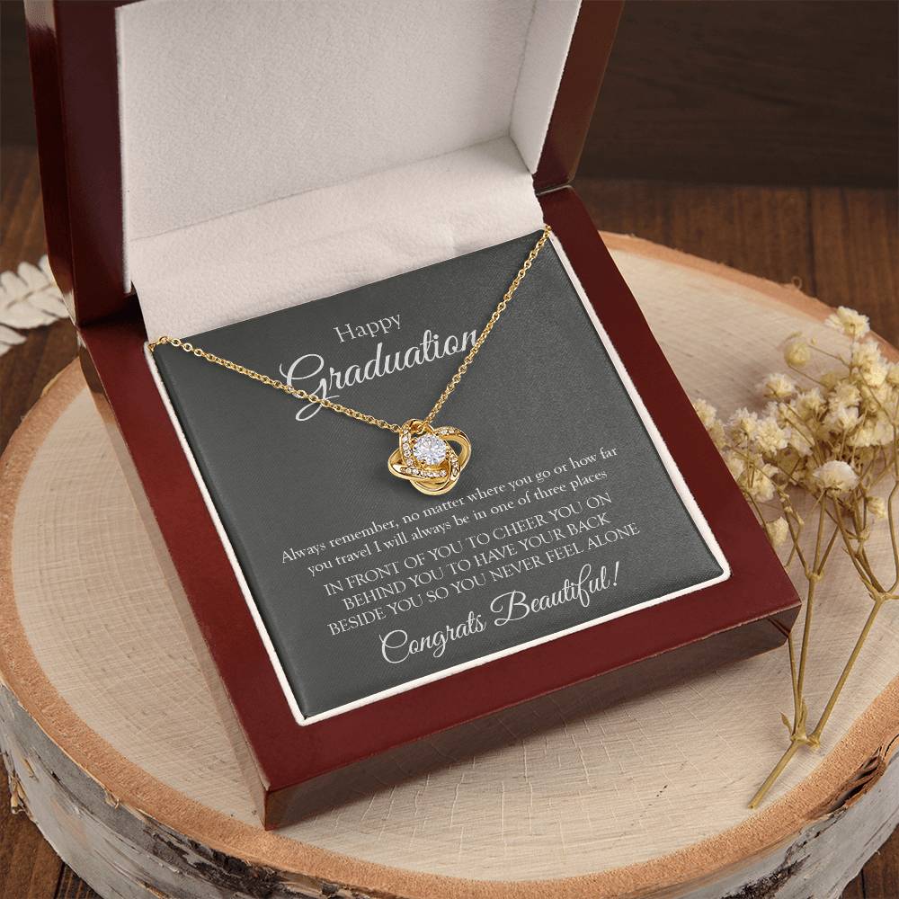 Graduation Gift For Her Necklace Gift For Daughter Granddaughter Niece Best Friend Godda Love Knot Necklace