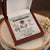 Dear Granddaughter - Whisper Back I Am The Storm Love Grandma - Braver Stronger Loved Love Knot Necklace