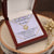 Class Of 2022 Graduation Gift Necklace To Our Beautiful Daughter On Her Graduation To Daughter Gift From Mom And Dad High School Graduation College Grad Love Knot Necklace