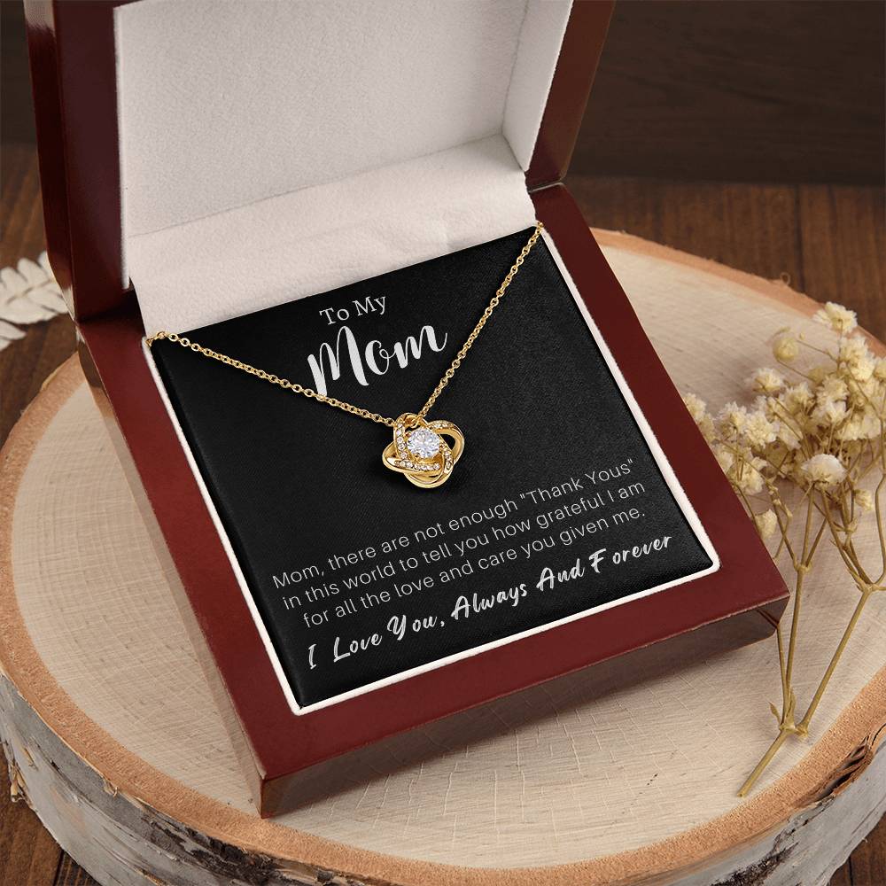 Mother's Day Or Just To Say I Love You - Love Knot Necklace - 22 Love Knot Necklace