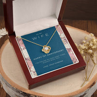 1 Year Anniversary Gift For Wife  1 Year Anniversary Gifts  1 Year Wedding Anniversary Gift Ideas  1St Wedding Anniversary Gift F(8) Love Knot Necklace