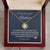 Mothers Day Gift From Daughter Mother's Day Necklace To My Beautiful Mom Necklace Mom Gift From Son Mom Necklace Love Knot Necklace