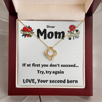 Try Again Love Knot Necklace