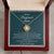Love Knot Necklace Mother's Day Gift For Boyfriend's Mom - I Owe It All To You Love Knot Necklace