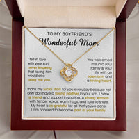 Gift For Boyfriend's Mom Bring Welcomed Lucky Tender Love Knot Necklace Love Knot Necklace