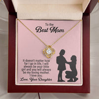 Mothers Day Gift Idea Mothers Day Necklaces For Mom From Daughter Mothers Day Gift From Daughter Gifts For Mom Birthday Love Knot Necklace