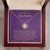 To My Beautiful Granddaughter Love Knot Necklace Love Knot Necklace