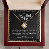 28 Year Anniversary Gift For Wife 28 Year Anniversary Gifts 28 Year Wedding Anniversary Gift Ideas 28Th Wedding Anniversary Gift F Love Knot Necklace