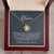 Granddaughter Gift From Grandparents Necklace For Granddaughter Love Knot Necklace