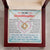 To My Granddaughter Necklace From Grandma Love Knot Necklace