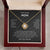 Without You There's No Me - Mother's Day Necklace Love Knot Necklace