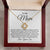 Shining Example Mother's Day Necklace Love Knot Necklace