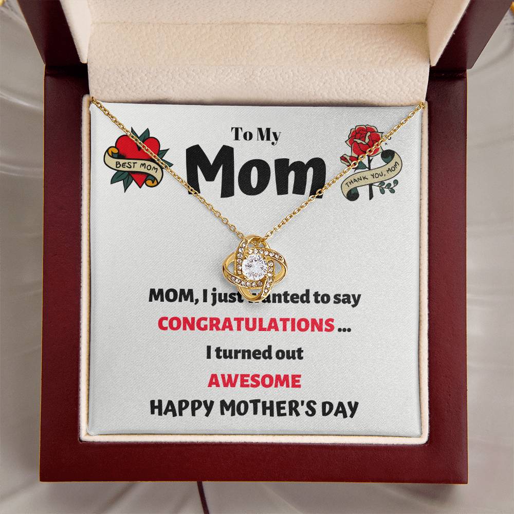 Ewesome Love Knot Necklace