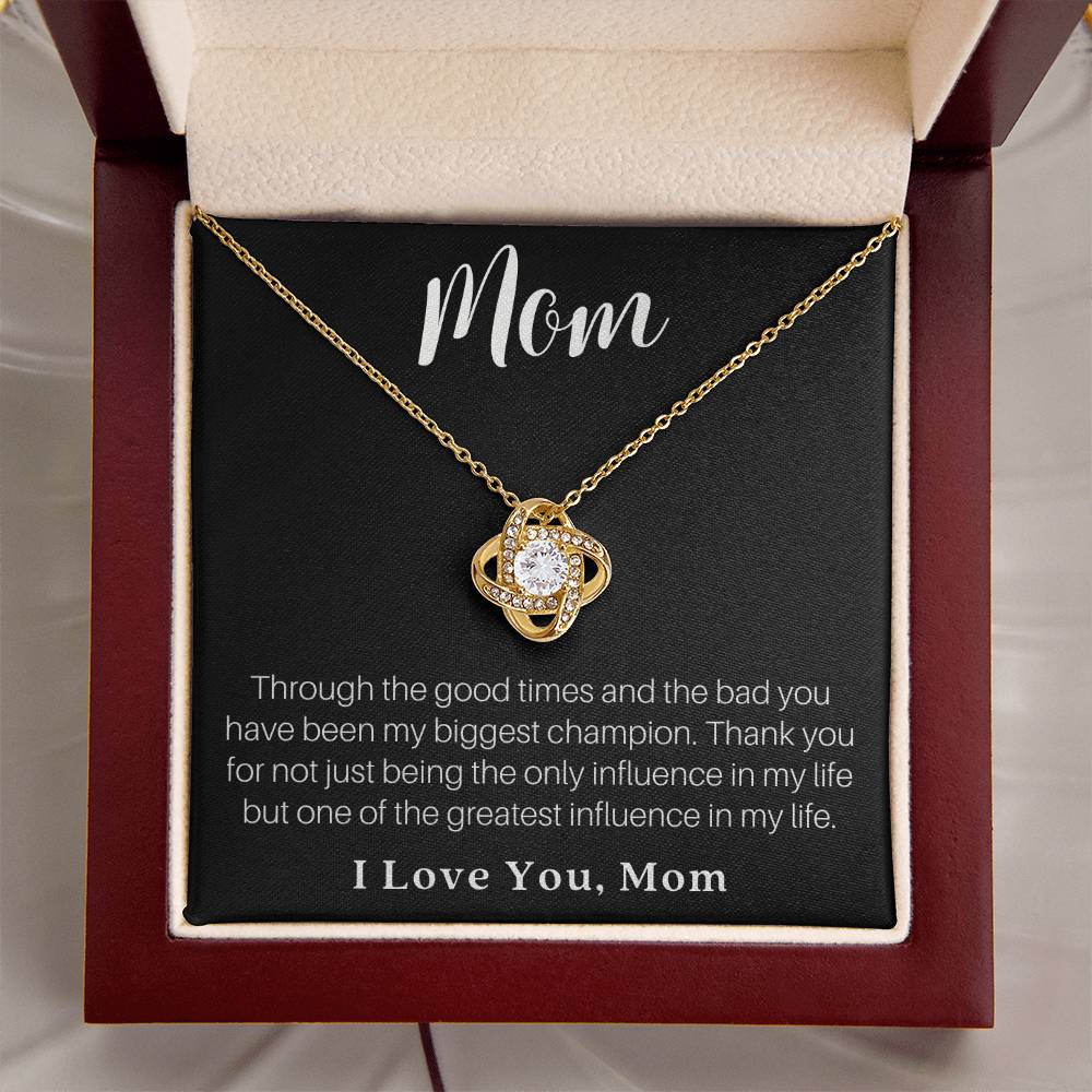 Mother's Day Or Just To Say I Love You Mom Love Knot Necklace 26 Love Knot Necklace