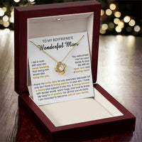 Gift For Boyfriend's Mom Bring Welcomed Lucky Tender Love Knot Necklace Love Knot Necklace