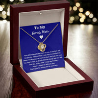 Gift For Bonus Mom - Loveknotnecklace 1 Love Knot Necklace