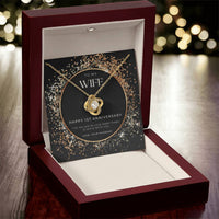 1 Year Anniversary Gift For Wife  1 Year Anniversary Gifts  1 Year Wedding Anniversary Gift Ideas  1St Wedding Anniversary Gift F(4) Love Knot Necklace