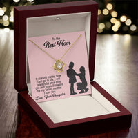 Mothers Day Gift Idea Mothers Day Necklaces For Mom From Daughter Mothers Day Gift From Daughter Gifts For Mom Birthday Love Knot Necklace