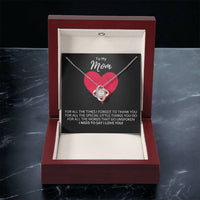 Premium Mother's Day Necklace Customize Gift For Your Loving Mom! ❤️ 1 Love Knot Necklace