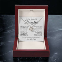 Heartfelt Mother's Day Gift For Daughter 5 Love Knot Necklace