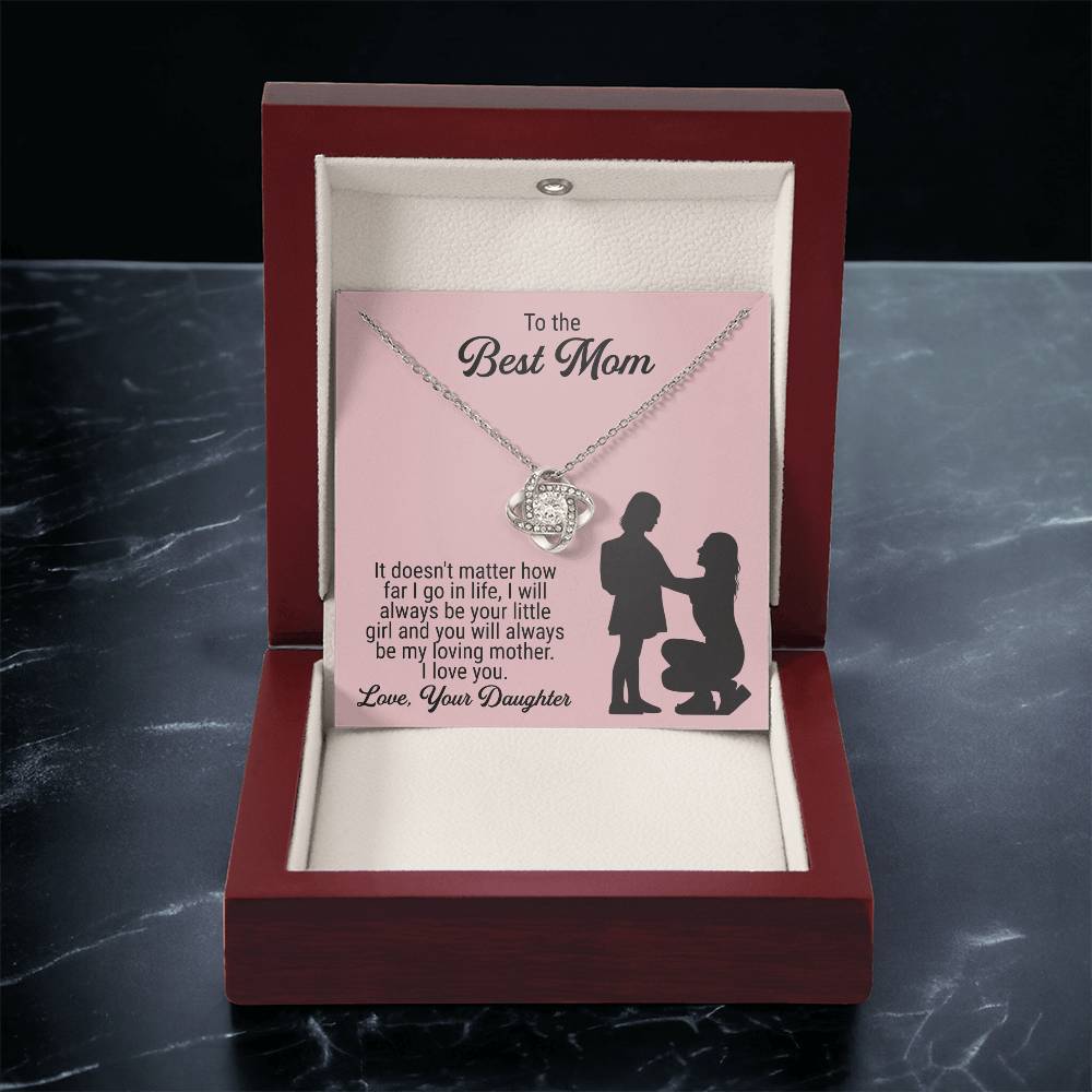 Mothers Day Gift Idea Mothers Day Necklaces For Mom From Daughter Mothers Day Gift From Daughter Gifts For Mom Birthday Love Knot Necklace