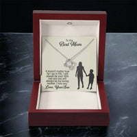 Mothers Day Gift Idea Mothers Day Necklaces Mothers Day Gift For Mom Gift From Son Birthday Gifts Ideas For Mom From Son Love Knot Necklace