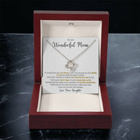 Gift For Mom - Every Moment - Love Knot Love Knot Necklace