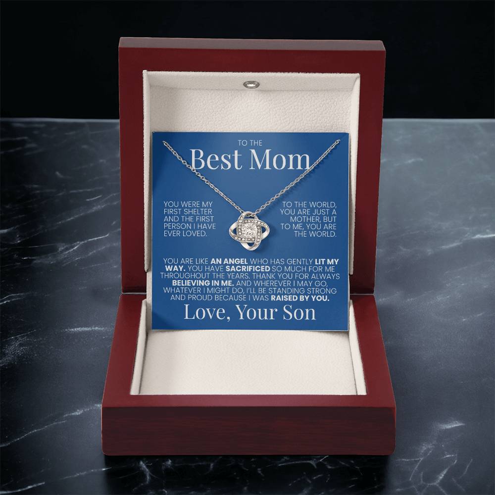 Mother - First Shelter Love Knot Necklace