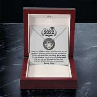 Just Released Class Of 2022 Graduation Gift From Dad Love Knot Necklace