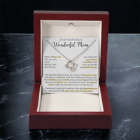 Gift For Boyfriend's Mom - The Extra Gift - Love Knot Love Knot Necklace