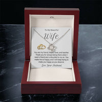 Anniversary Gift For Wife - Love Knot Necklace Love Knot Necklace