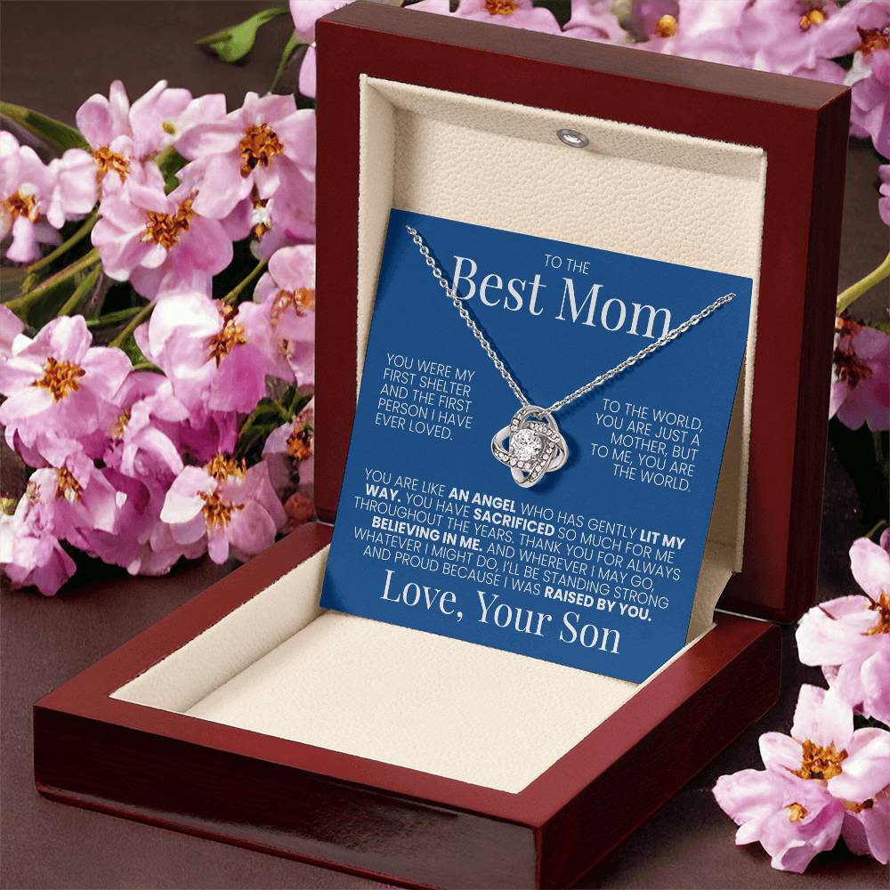 Mother - First Shelter Love Knot Necklace