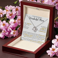 Gift For Boyfriend's Mom - The Extra Gift - Love Knot Love Knot Necklace