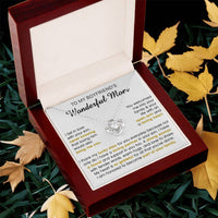 Gift For Boyfriend's Mom Bring Welcomed Lucky Tender Love Knot Necklace Love Knot Necklace