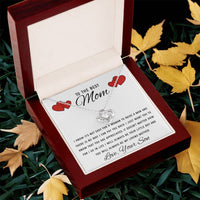 Mothers Day Gift From Son Mother Of The Groom Gift Presents For Mom Birthday Sentimental Jewelry Necklace For Mom Love Knot Necklace