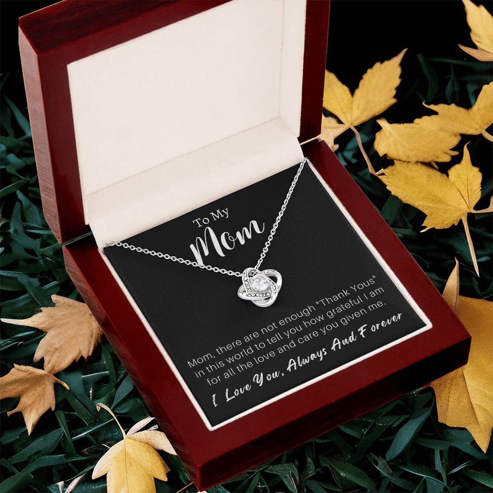 Mother's Day Or Just To Say I Love You - Love Knot Necklace - 22 Love Knot Necklace